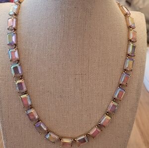 J Crew Iridescent Necklace